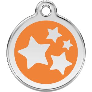 Stars Pet ID Tags.