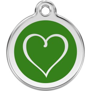 Tribal Heart Pet ID Tags.
