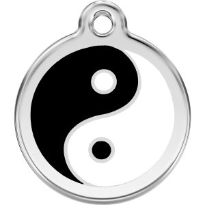 Ying Yang Pet ID Dog Tags.