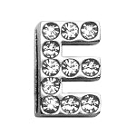 Rhinestone Letters Sliding Collar 3/4" (18 MM) Charms.