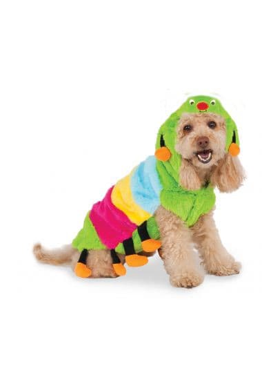 Caterpillar Hoodie Pet Costume.