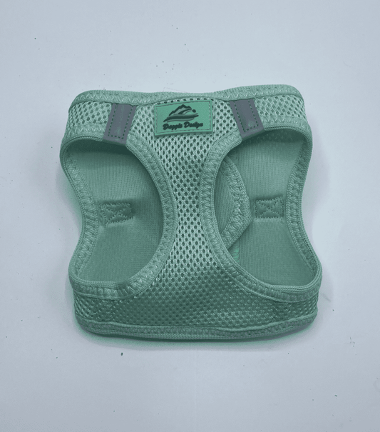 American River Ultra Choke Free Soft Mesh Dog Harness (teal).