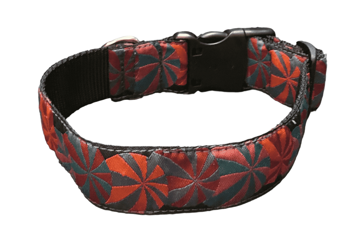Bunches of Beach Balls Dog Collar (1.5" Wide).