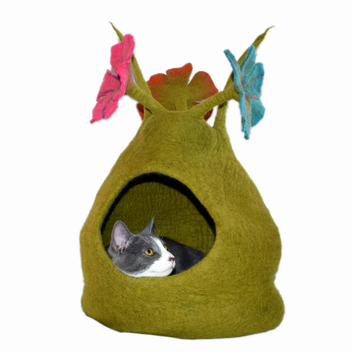 BOUQUET CAVE, GREEN & MULTI.