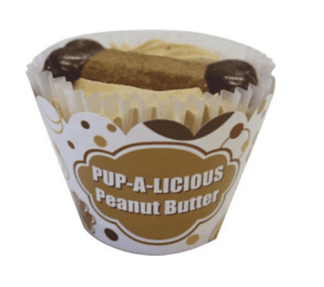 Everyday Peanut Butter Dog Cupcake.