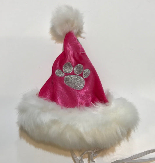 Pink Santa Hat.