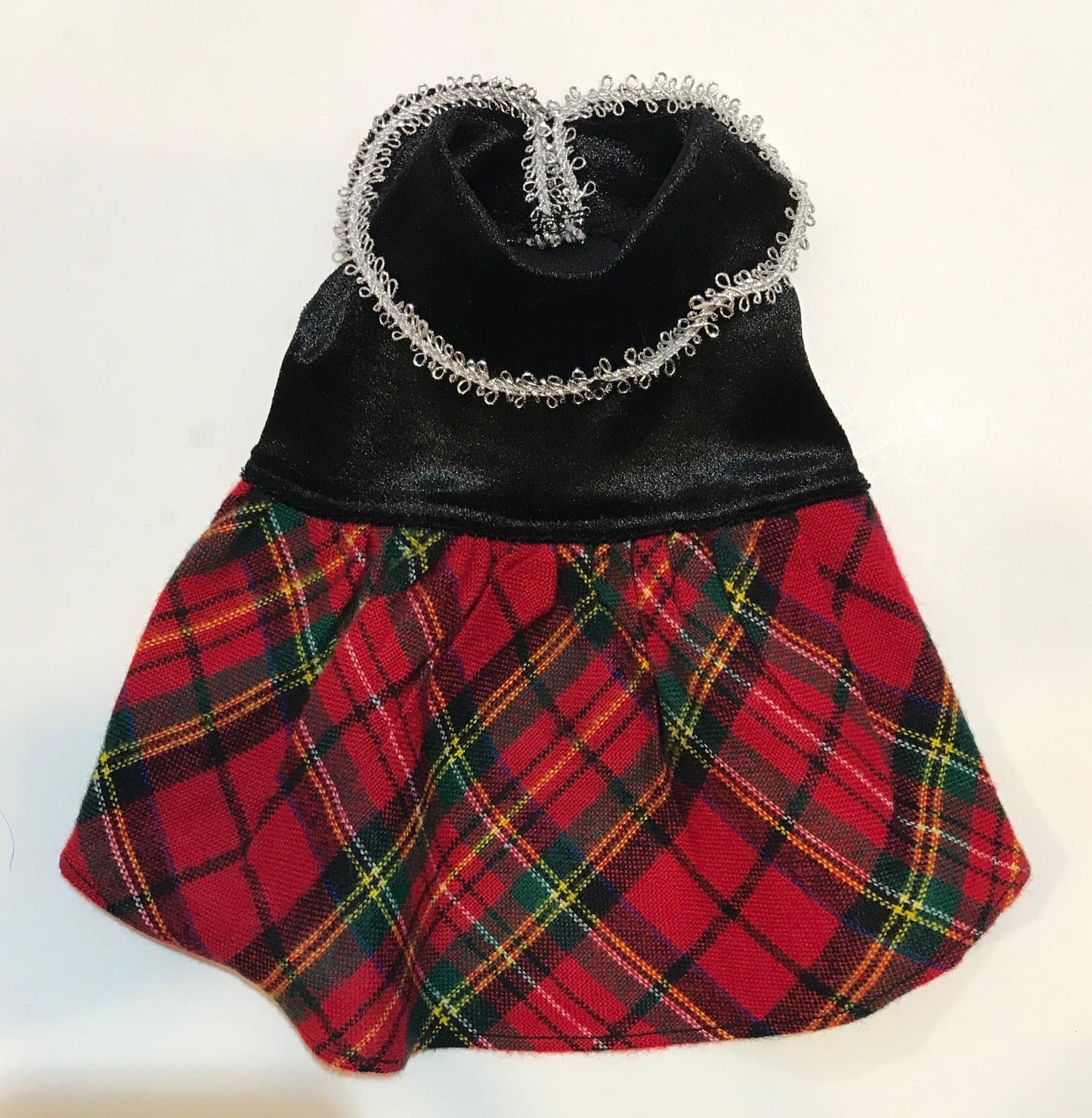 Red Plaid Dog Dress.