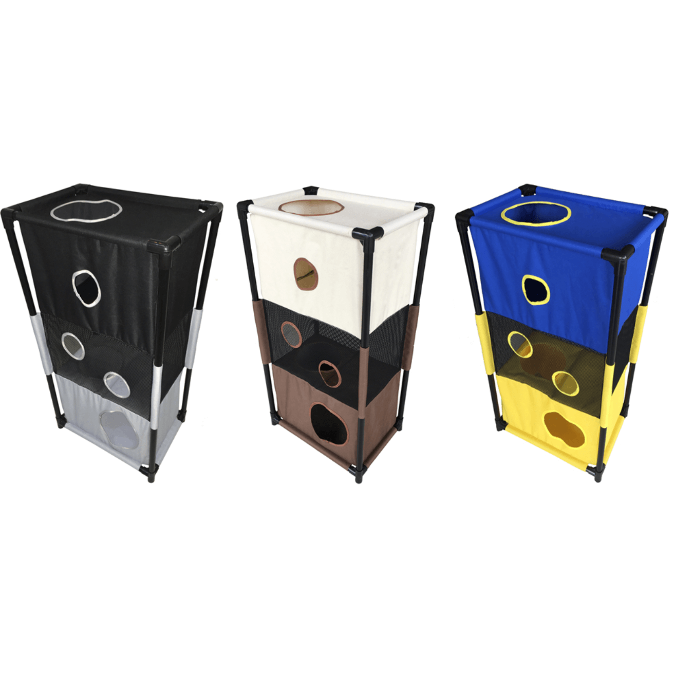 Kitty-Square Obstacle Soft Play-Active Travel Pet Furniture.