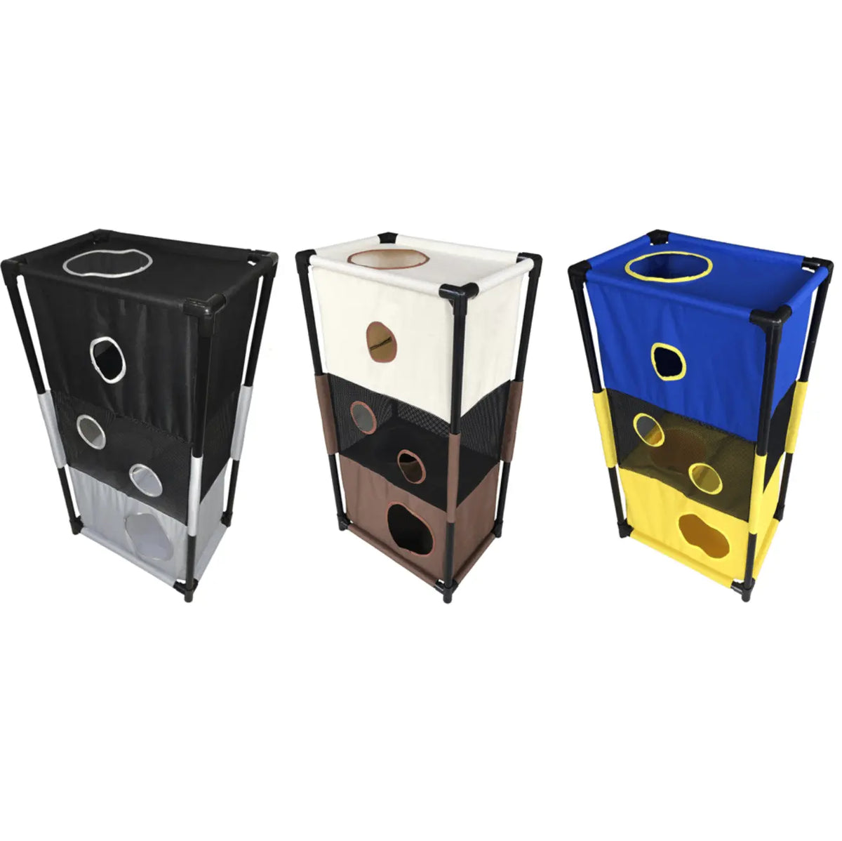 Kitty-Square Obstacle Soft Play-Active Travel Pet Furniture.