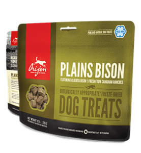Orijen's Freeze - Dried Dog Treats.