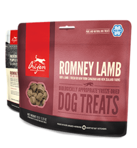 Orijen's Freeze - Dried Dog Treats.
