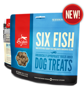 Orijen's Freeze - Dried Dog Treats.