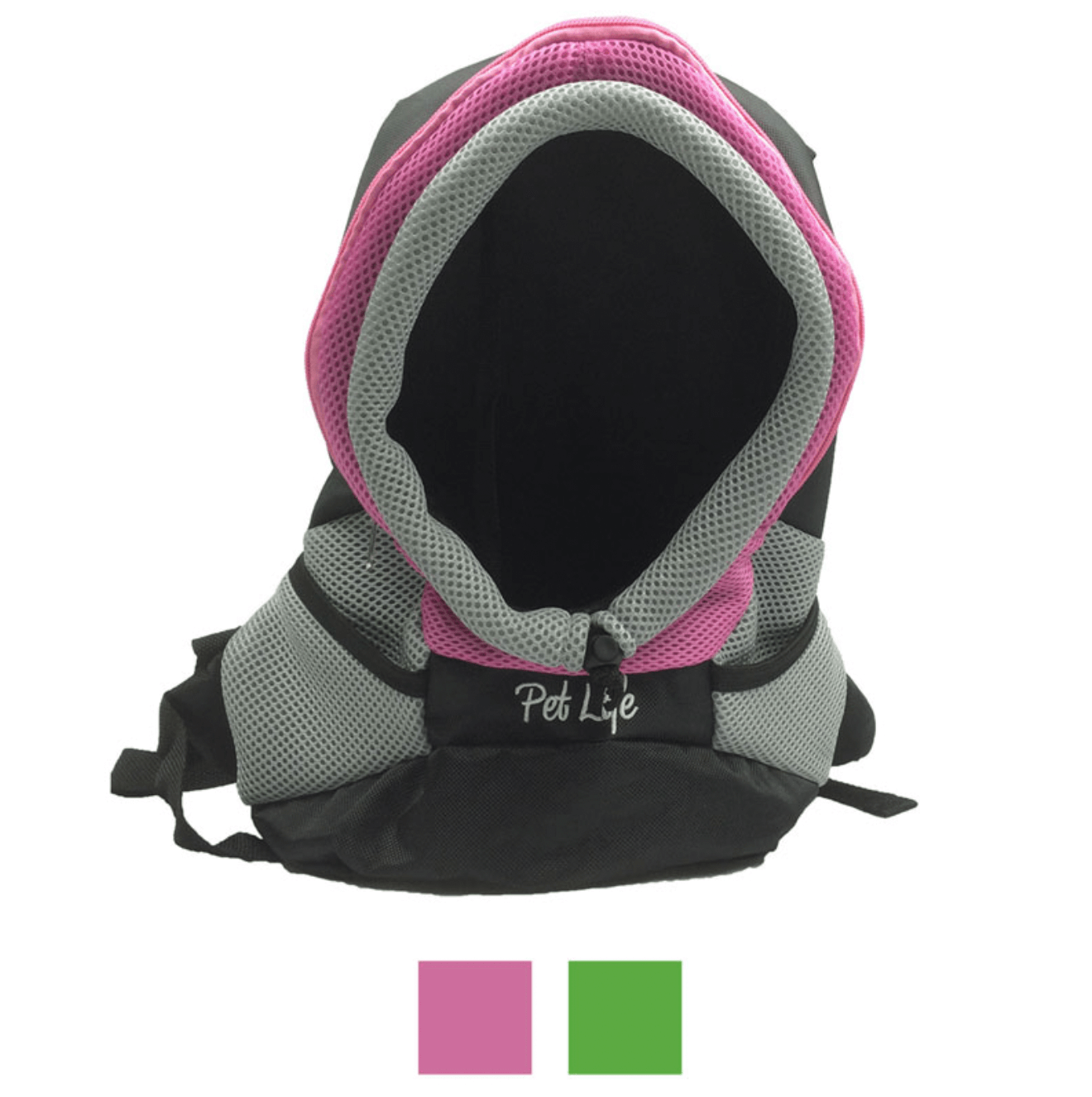 Pet Life On The Go Supreme Travel Bark Pack Backpack Pet Carrier Pink