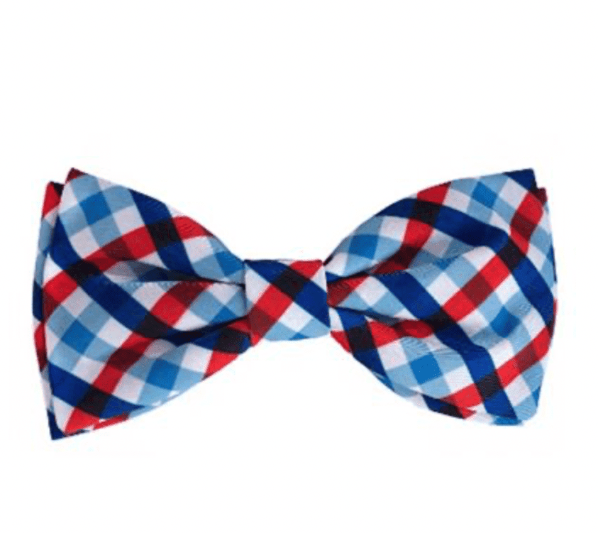 Picnic Check Bow Tie.