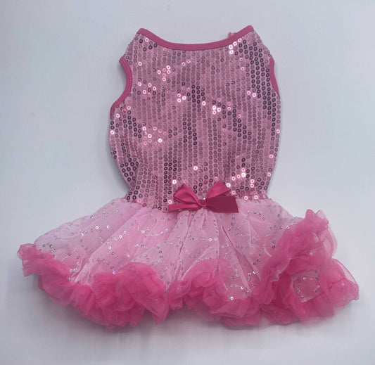 Pink Glitzy Petti Dress.
