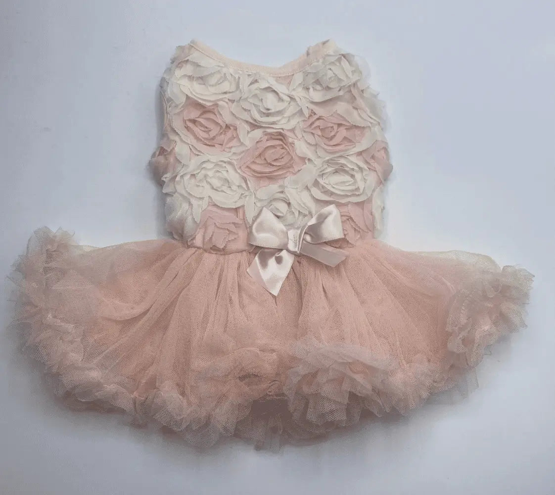 Pink Petti Dog Dress.