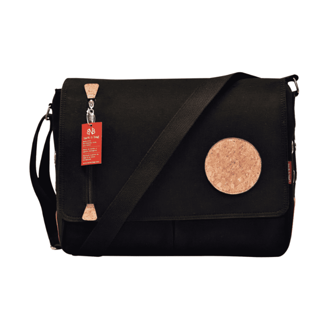 Sauvignon Barc Messenger Black/Tan Pet Carriers.