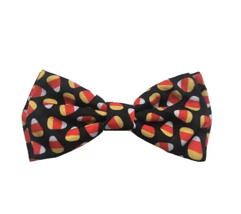 Halloween Candy Corn Bow Tie.