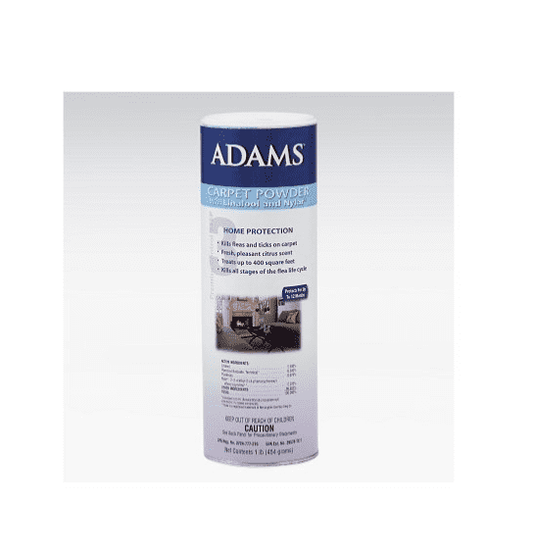 Adams™ Carpet Powder with Linolool & Nylar for Cat & Dog 16 Oz.