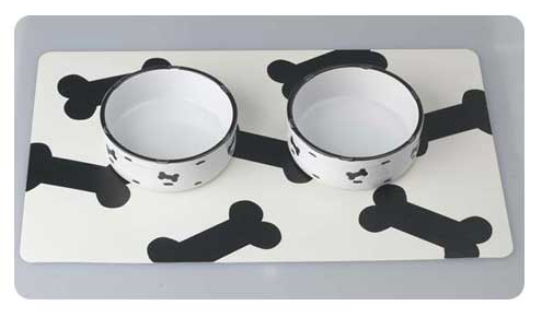 Slicker Bones Placemat 11.75" x 19".