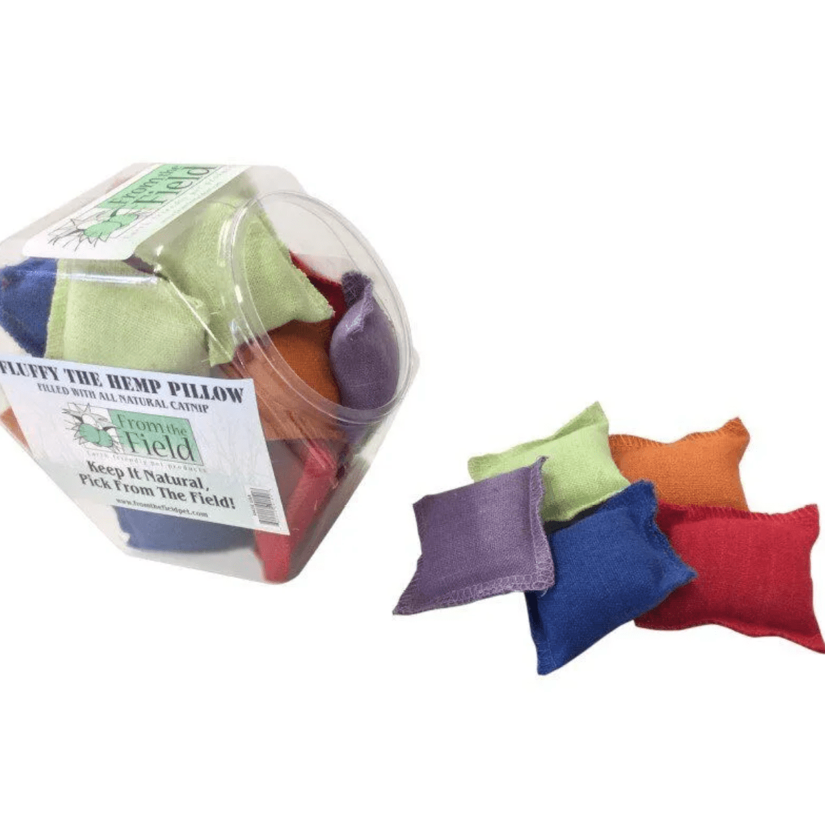 Mini-Max Fluffy The Hemp Pillow.