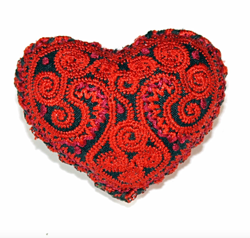 Chimey Heart Catnip Infused Toys.