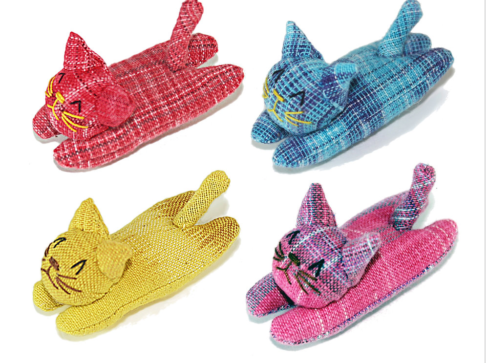 Nip-naps & Curly Catnip Infused Cat Toys - Nip-naps Kitties.
