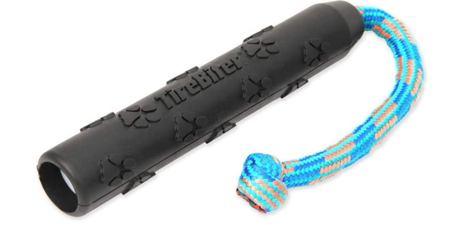 Mammoth TireBiterII Rubber Dog Toys - Natural Rubber Dog Toys for Extreme Chewers.