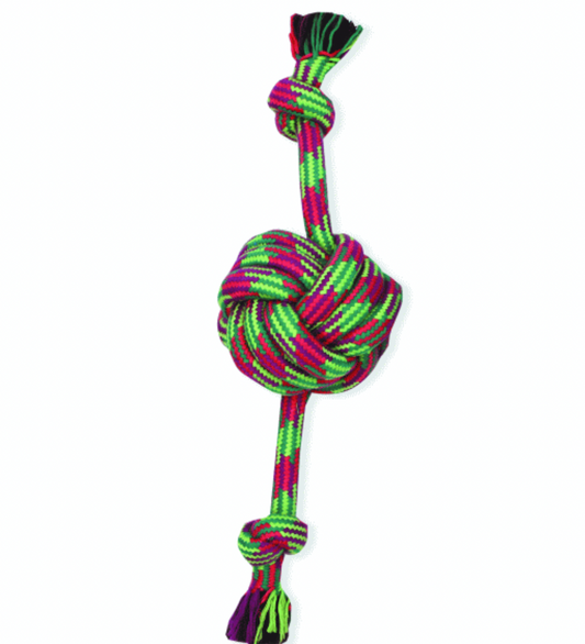 Mammoth XLarge Monkey Fist Ball With Rope Ends, 20".