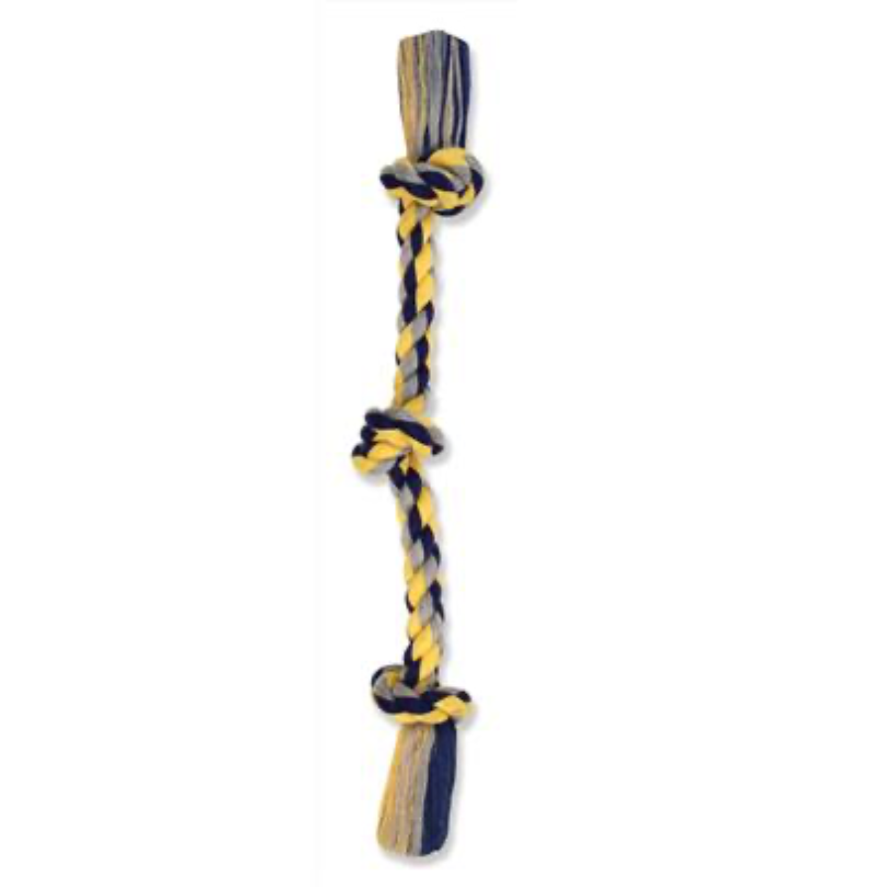 Mammoth Cottonblend Knot Rope Tug Dog Toy.