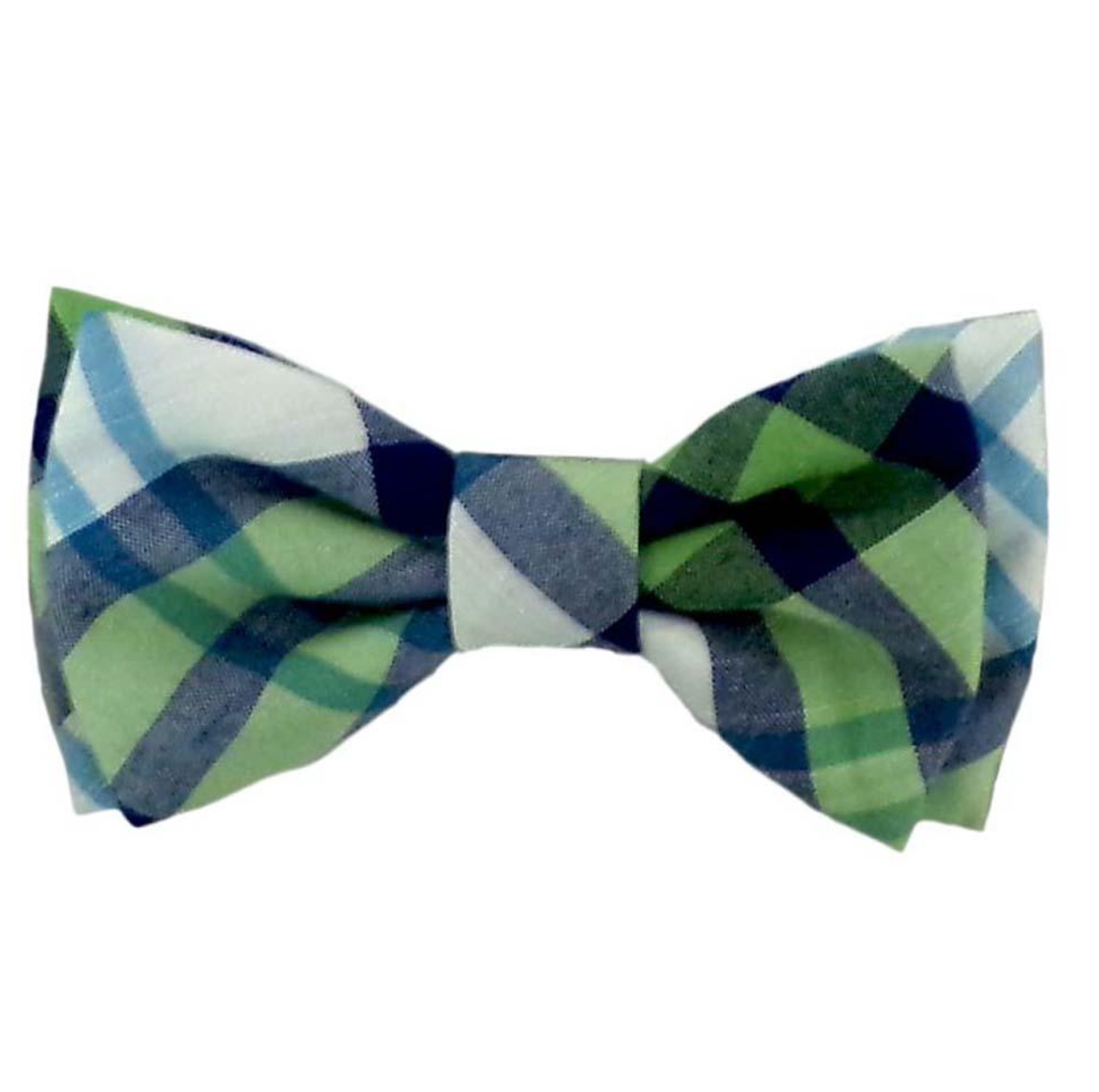 Lime Madras Bow Tie.