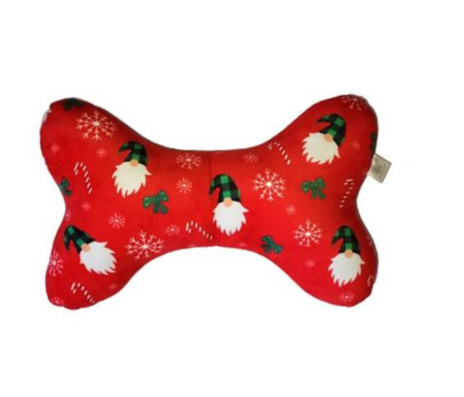 Gnomes Bone Dog Toy.