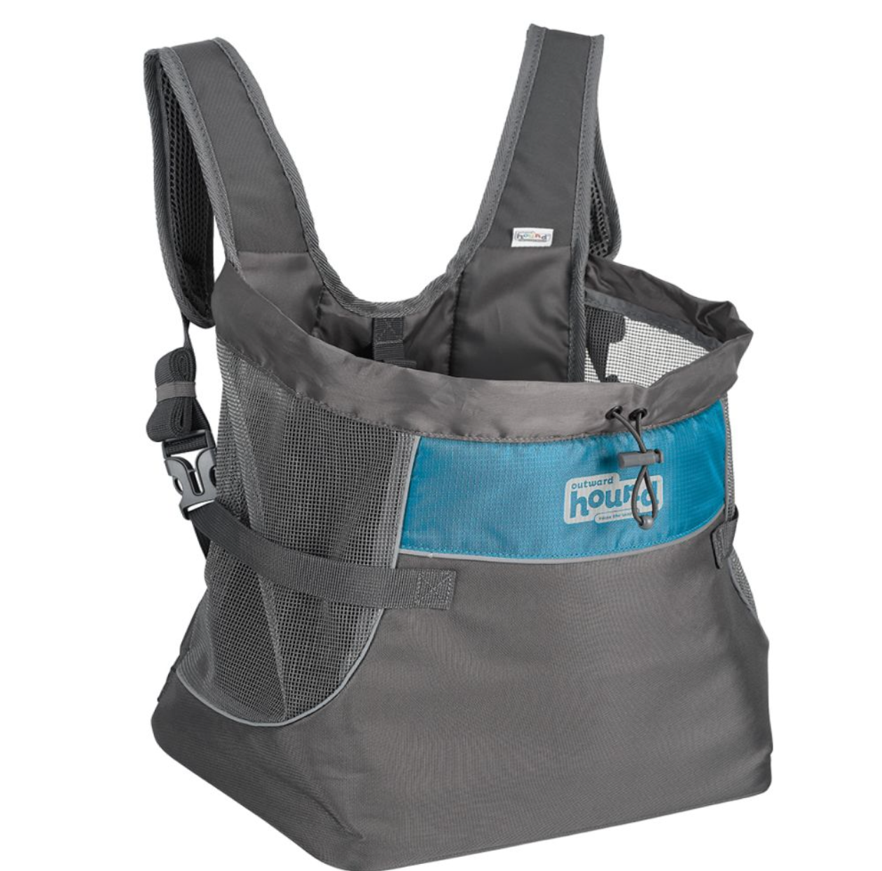 Puppak Dog Front Carrier, Medium, Blue.
