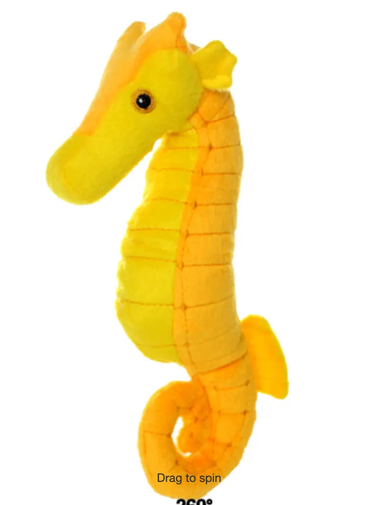 Tuffy Ocean Creature Series - Seahorse Dog toy.