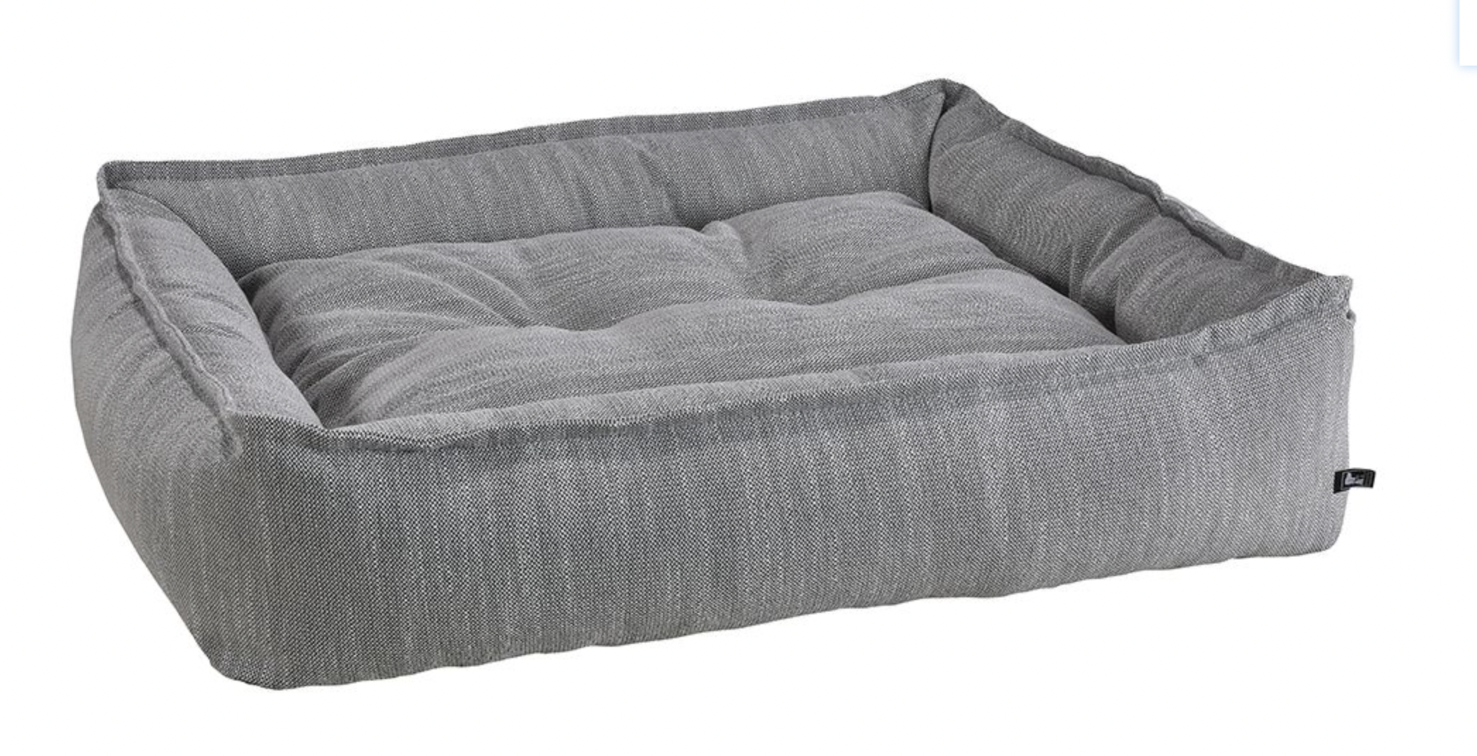 Sterling Lounge Pet Bed Stone Grey Petcetera NOLA