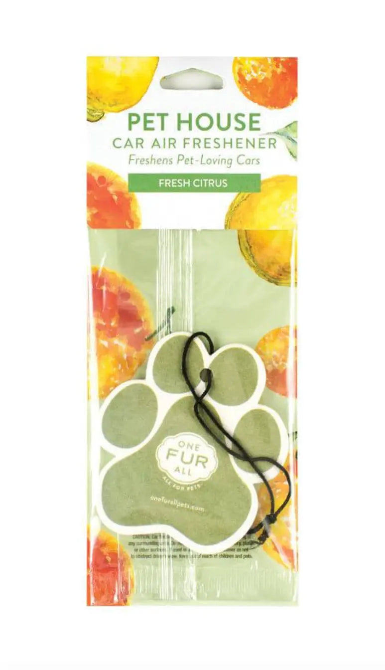 Fresh Citrus Car Air Freshener.