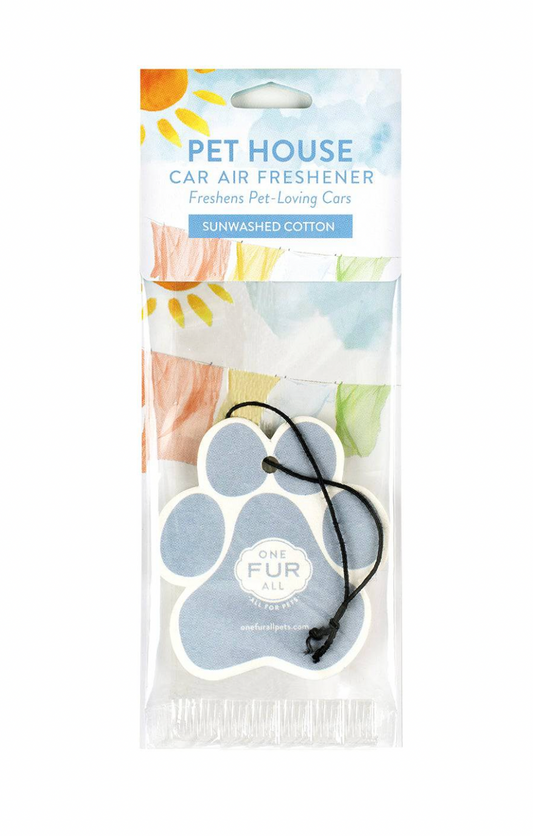 Sunwashed Cotton Car Air Freshener.