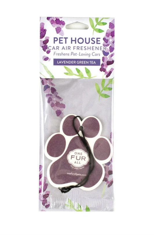 Lavender Green Tea Car Air Freshener