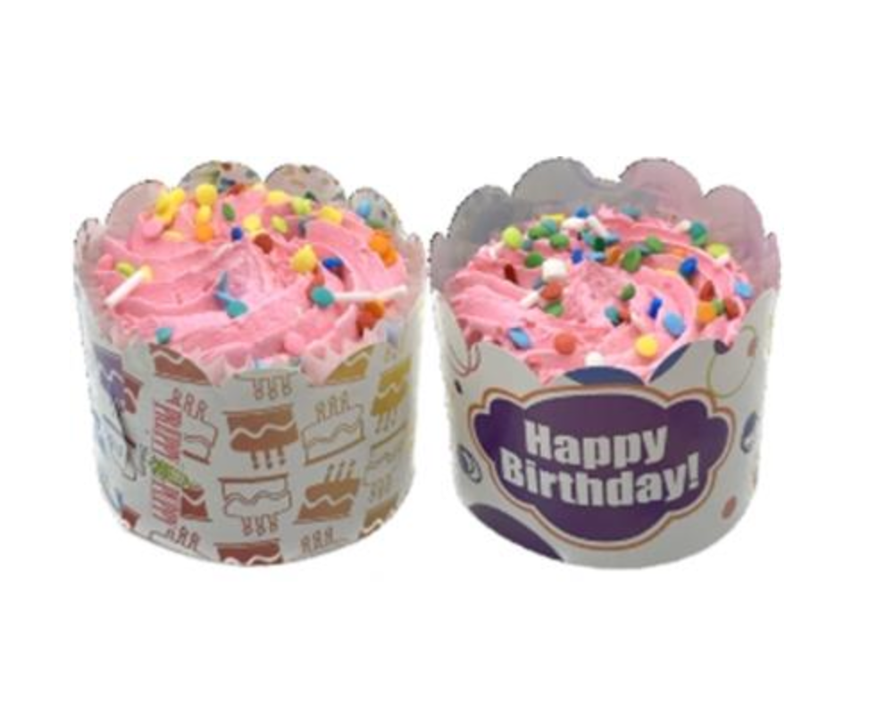 Layered Dog Cake / Cupcakes.