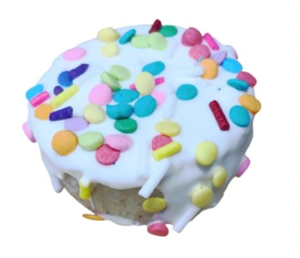 Wicked Tiny Birthday Dog Cake.