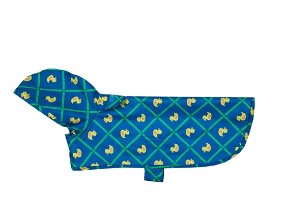 Packable Rain Poncho - Rubber Ducky.
