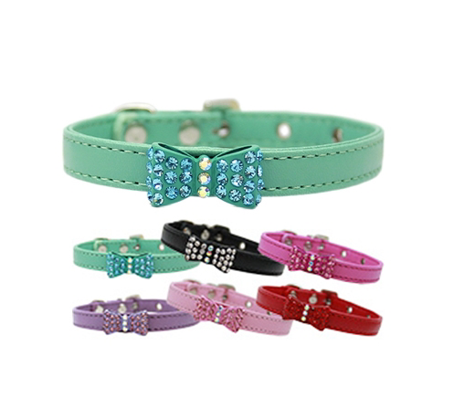 Bow-dacious Crystal Collars.