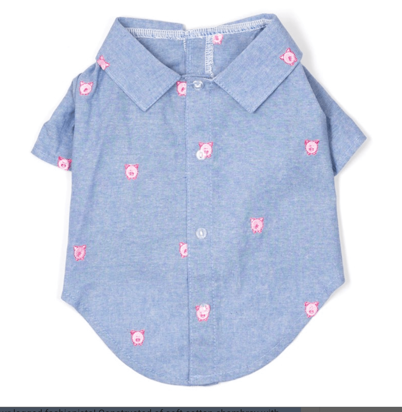 Wilbur Pig Chambray Shirt.