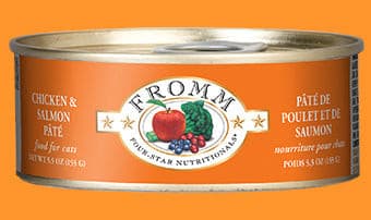Fromm Pâté Cat Food - Chicken & Salmon.