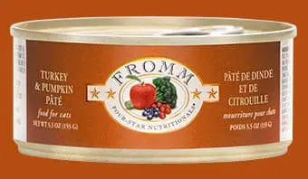 Fromm Pâté Cat Food - Turkey & Pumpkin.