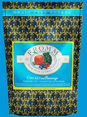 Fromm Cat Food Grain-Free Chicken au Frommage Cat Food Lb Bag