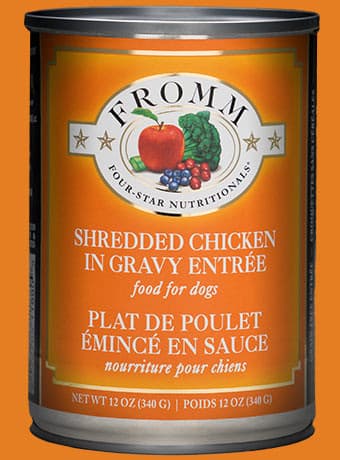 Fromm Dog Food - Shredded Chicken in Gravy Entrée Dog Food.