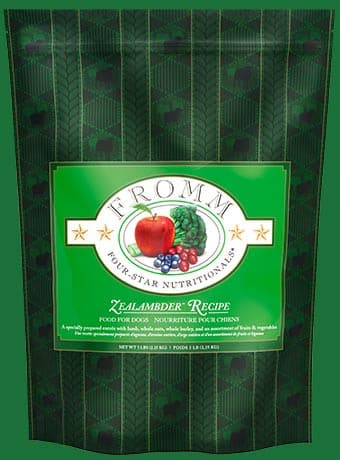 Fromm Dog Food - Zealambder Recipe.