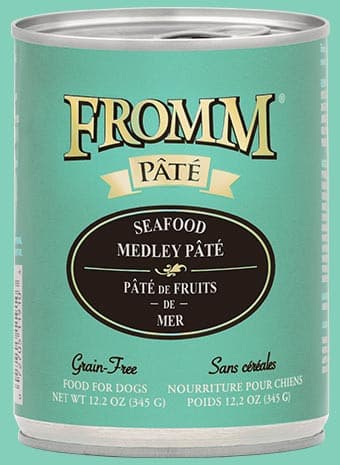 Fromm Pâté Dog Food - Seafood Medley.