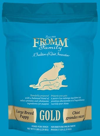 Fromm gold 2025 puppy dog food